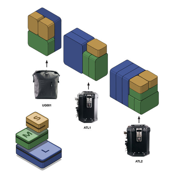 Unit Garage UG018_S Khali Packing Cube Bag - S