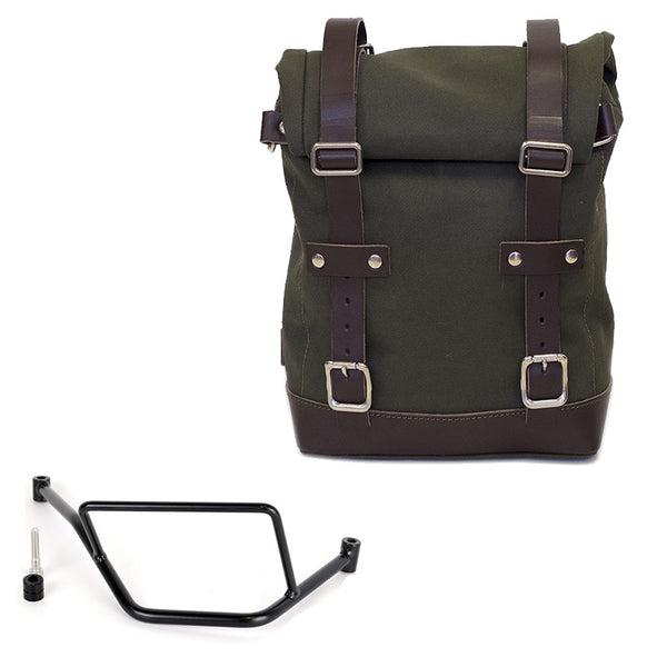 Unit Garage U001+5501DX Canvas side pannier 10L-14L + Right Frame BMW F450GS