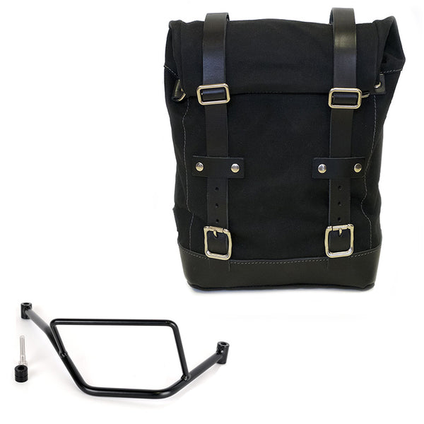 Unit Garage U001+5501DX Canvas side pannier 10L-14L + Right Frame BMW F450GS