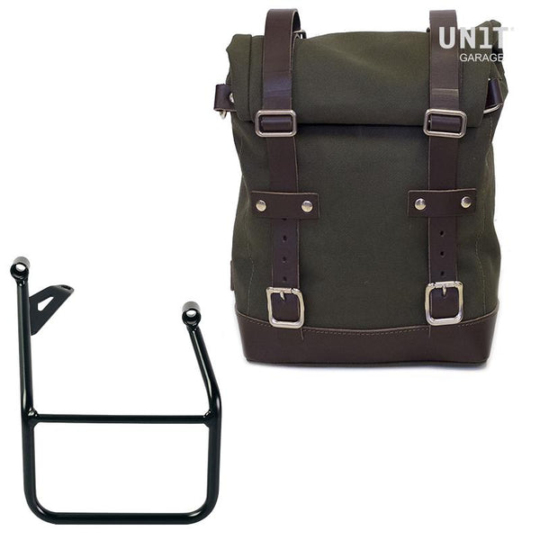 Unit Garage U001+4001DX Canvas side pannier 10L-14L + Right subframe BMW R1300GS