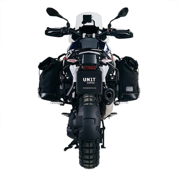 Unit Garage U001+4001DX Canvas side pannier 10L-14L + Right subframe BMW R1300GS