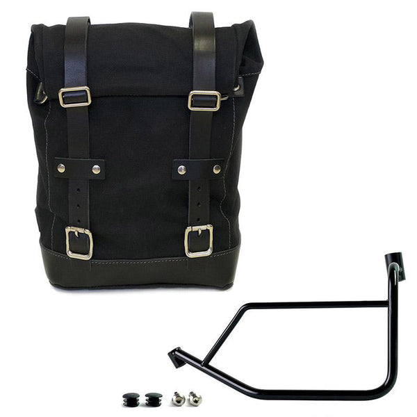 Unit Garage U001+3900SX Canvas side pannier 10L-14L + Left Subframe Ducati DesertX