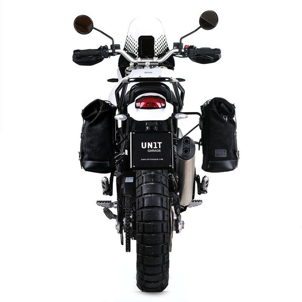Unit Garage U001+3900SX Canvas side pannier 10L-14L + Left Subframe Ducati DesertX
