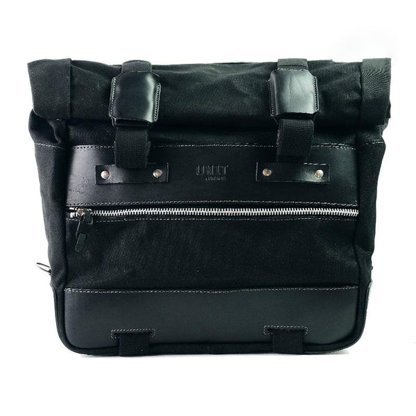 Unit Garage U203C+5502 Pair of Cult side bags in Canvas 40L - 50L + Pair of aluminum plates + Subframes for aluminum side panniers Atlas BMW F450GS