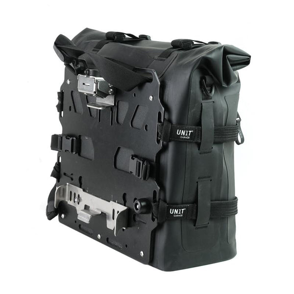 Unit Garage UG002+AL0E Khali side pannier in TPU 35L - 45L + Aluminum plate exhaust side