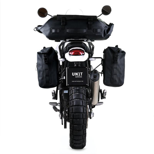 Unit Garage UG001+3900SX Khali side pannier in TPU + Left Subframe Ducati DesertX