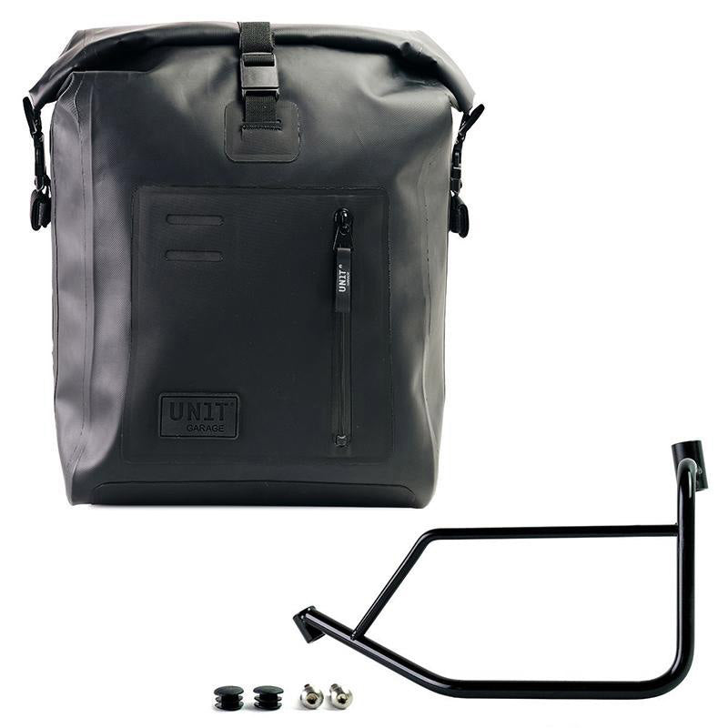 Unit Garage UG001+3900SX Khali side pannier in TPU + Left Subframe Ducati DesertX