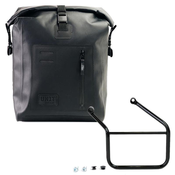 Unit Garage UG001+4101SX Khali side pannier in TPU + Left Frame Honda CL