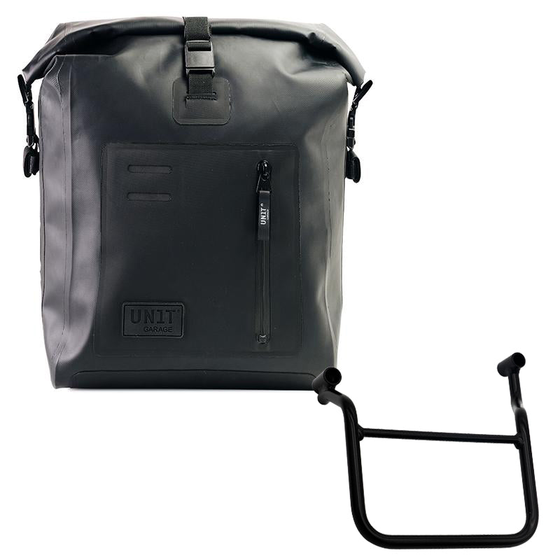 Unit Garage UG001+4181SX Khali side pannier in TPU + Left Frame Honda Transalp 750 (2023 until now)
