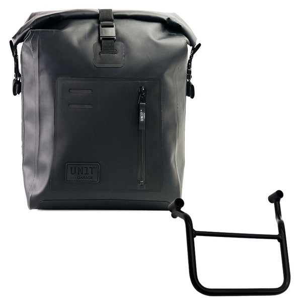 Unit Garage UG001+4181SX Khali side pannier in TPU + Left Frame Honda Transalp 750 (2023 until now)