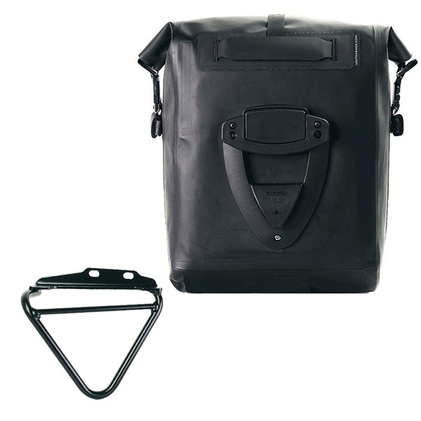 Unit Garage UG001+3008DX Khali side pannier in TPU + Right subframe Husqvarna 125-250-401 (2024 until now)