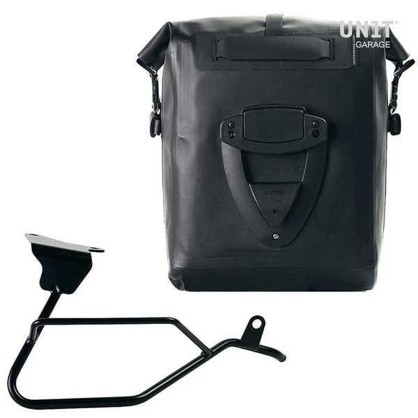 Unit Garage UG001+2255DX Khali side pannier in TPU + Right subrame Moto Guzzi V100 Mandello