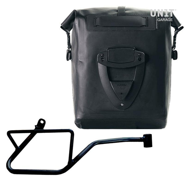 Unit Garage UG001+2231DX Khali side pannier in TPU + Right Frame Moto Guzzi V7 EURO5 PLUS (2025 until now)
