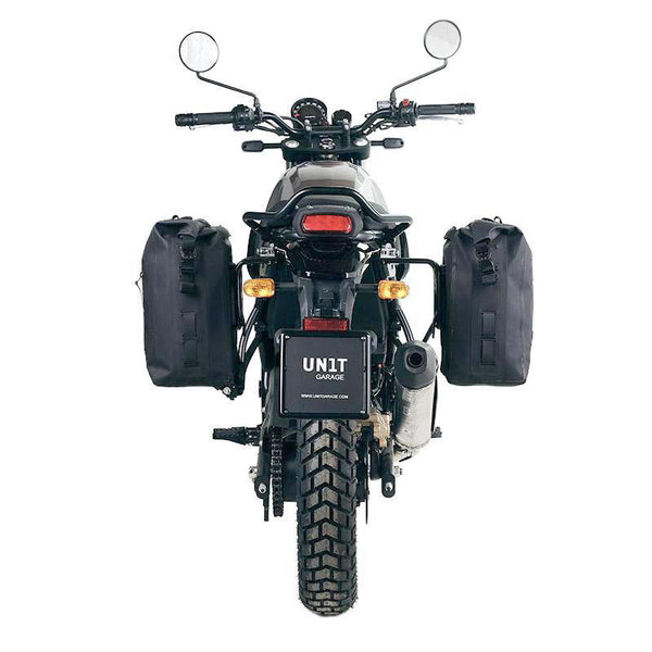 Unit Garage UG001+3801SX Khali side pannier in TPU + Left Frame Royal Enfield Himalayan, Scram 411 