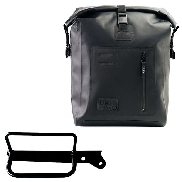 Unit Garage UG001+3860DX_P Khali side pannier in TPU + Right Frame Royal Enfield Hunter 350