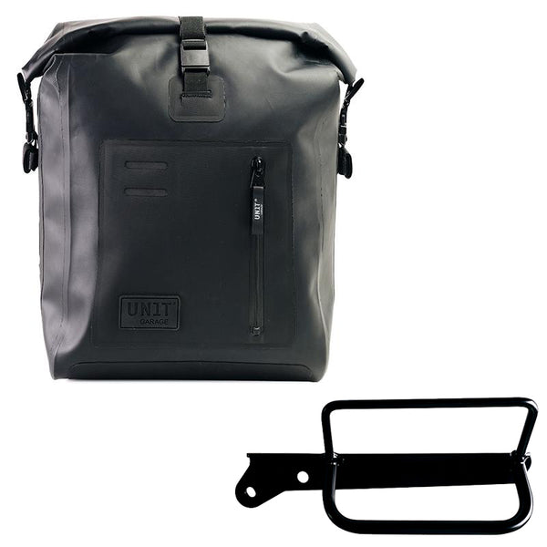 Unit Garage UG001+3860SX Khali side pannier in TPU + Left Frame Royal Enfield