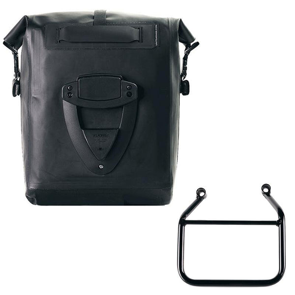 Unit Garage UG001+4201SX Khali side pannier in TPU + Left Subframe Triumph Scrambler 400 X