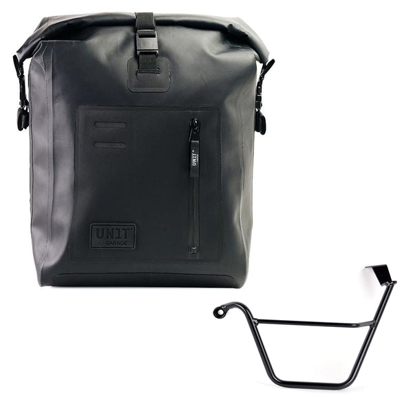 Unit Garage UG001+3171SX Khali side pannier in TPU + Left Subframe Triumph Street Scrambler 900 (2026 until now)