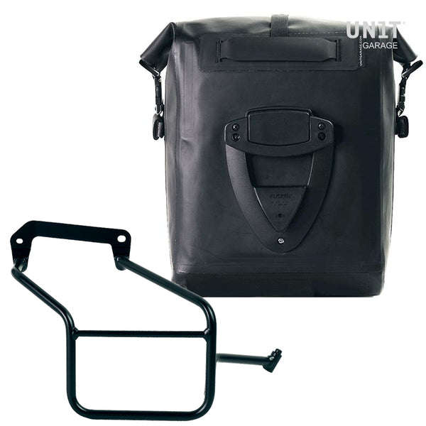 Unit Garage UG001+3600DX Khali side pannier in TPU + Right Subframe Aprilia Tuareg 660