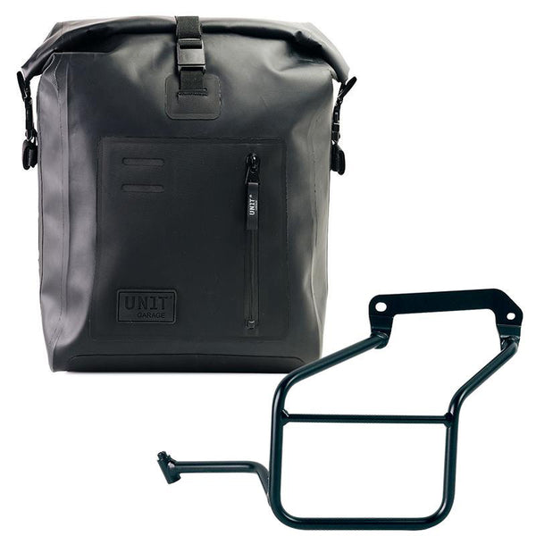 Unit Garage UG001+3600SX Khali side pannier in TPU + Left Subframe Aprilia Tuareg 660