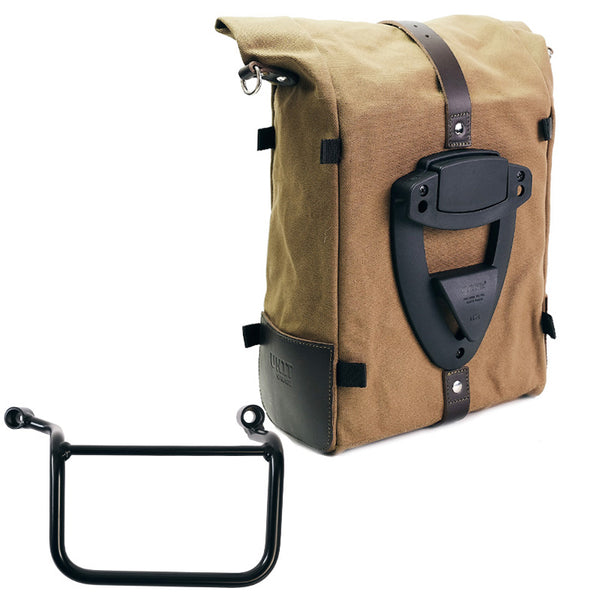 Unit Garage DPS-UGSET-4679 Canvas Pure Side Bag + Right Frame Royal Enfield Guerrilla 450