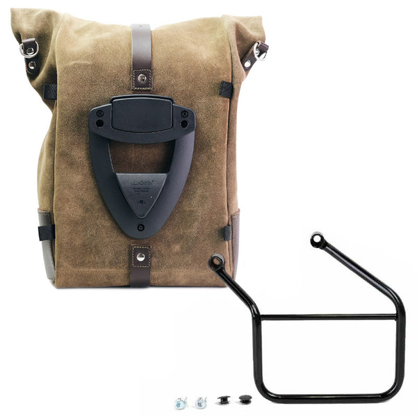 Unit Garage DPS-UGSET-4694 Waxed suede side pannier Pure + Left Frame Honda CL
