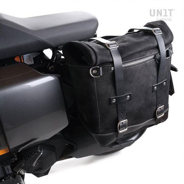 Unit Garage U201+3700SX Canvas Side Pannier Scram 22L-30L + Left Subframe BMW CE 04