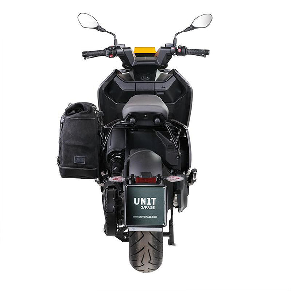 Unit Garage U201+3700SX Canvas Side Pannier Scram 22L-30L + Left Subframe BMW CE 04