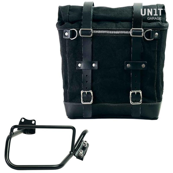 Unit Garage U201+1709DX Canvas Side Pannier Scram 22L-30L + Right subframe BMW HP2