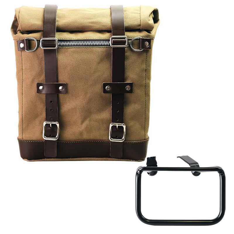 Unit Garage U201+5001SX Canvas Side Pannier Scram 22L-30L + Left Frame BMW R12 G/S