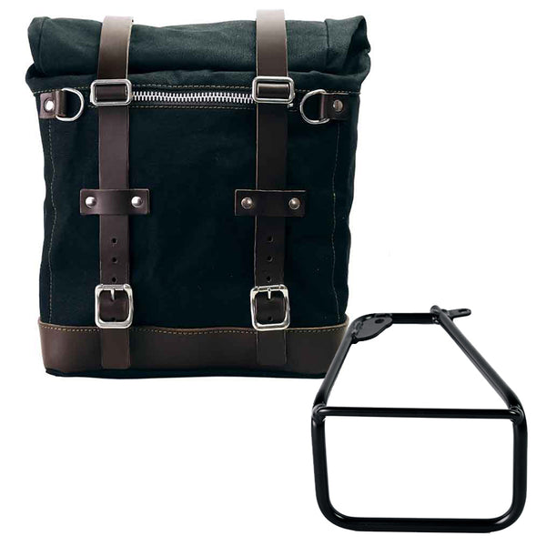 Unit Garage U201+4302SX Canvas Side Pannier Scram 22L-30L + Left Subframe BMW R12 NineT