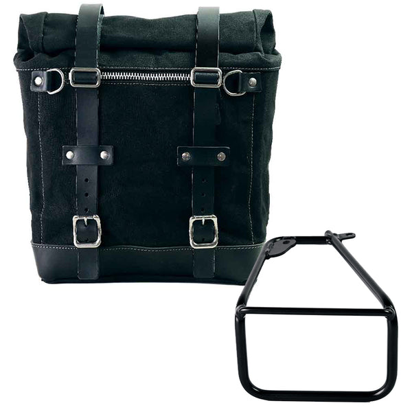 Unit Garage U201+4302SX Canvas Side Pannier Scram 22L-30L + Left Subframe BMW R12 NineT
