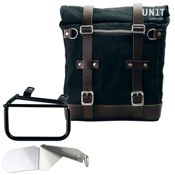 Unit Garage U201+2724DX Canvas Side Pannier Scram 22L-30L + Right subframe Ducati Scrambler (2023 until now)