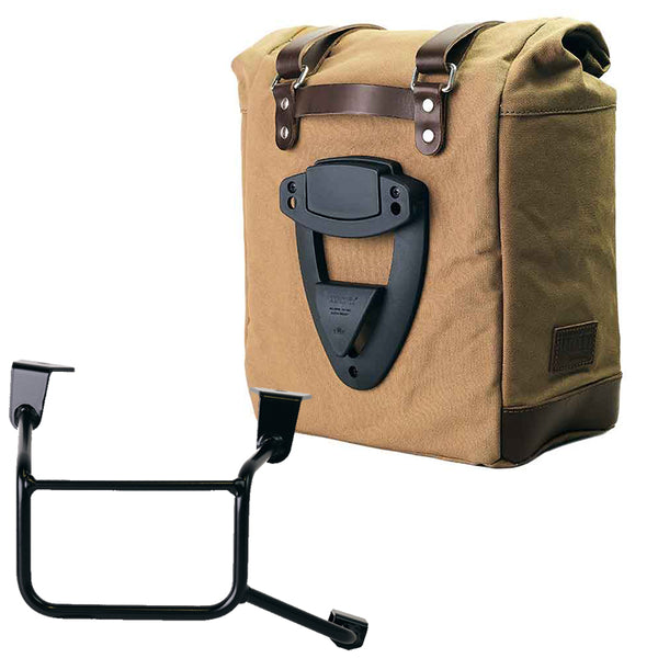 Unit Garage U201+4151DX Canvas Side Pannier Scram 22L-30L + Right Frame Honda CRF1100L Africa Twin & Adventure Sports (2024 until now)