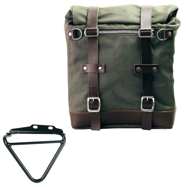 Unit Garage U201+3008DX Canvas Side Pannier Scram 22L-30L + Right subframe Husqvarna 125-250-401 (2024 until now)