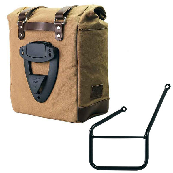 Unit Garage U201+3007SX Canvas Side Pannier Scram 22L-30L + Left Subframe KTM