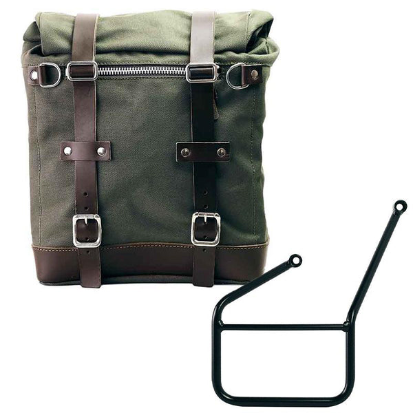 Unit Garage U201+3007SX Canvas Side Pannier Scram 22L-30L + Left Subframe KTM