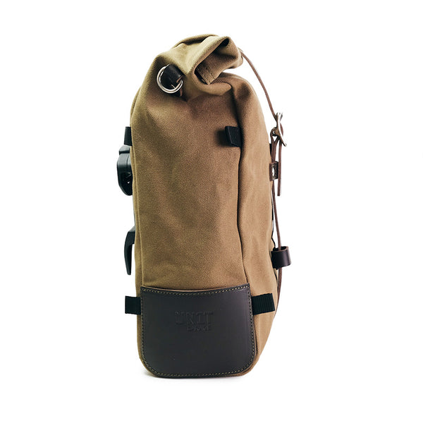 Unit Garage DPS-UGSET-4686 Canvas Pure Side Bag + Right Frame Moto Guzzi V7 EURO5
