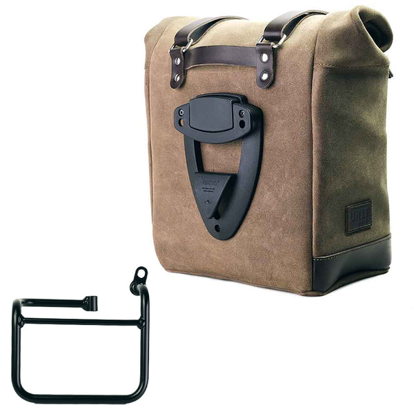 Unit Garage U202+3710DX Waxed suede side pannier Scram 22L-30L  + Right Subframe BMW CE 02