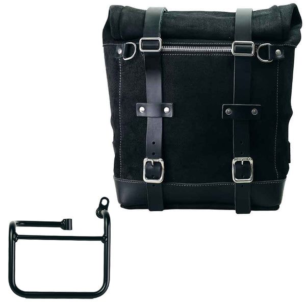 Unit Garage U202+3710DX Waxed suede side pannier Scram 22L-30L  + Right Subframe BMW CE 02