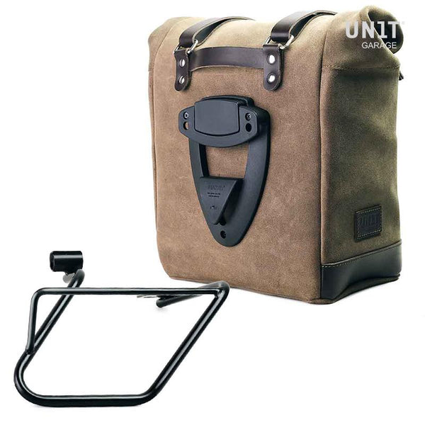 Unit Garage U202+3700DX Waxed suede side pannier Scram 22L-30L + Right Subframe BMW CE 04