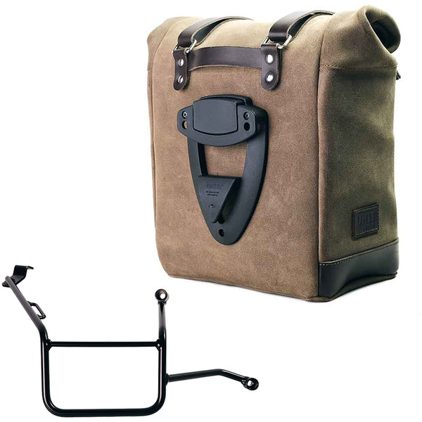Unit Garage U202+4501DX Waxed suede side pannier Scram 22L-30L  + Right Subframe BMW F900GS