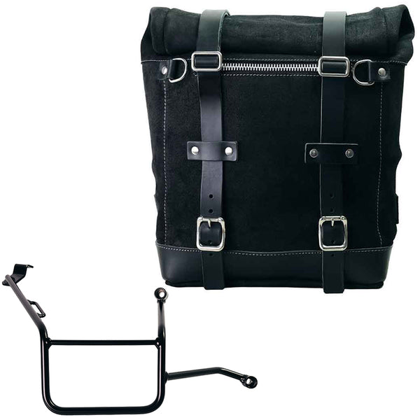 Unit Garage U202+4501DX Waxed suede side pannier Scram 22L-30L  + Right Subframe BMW F900GS