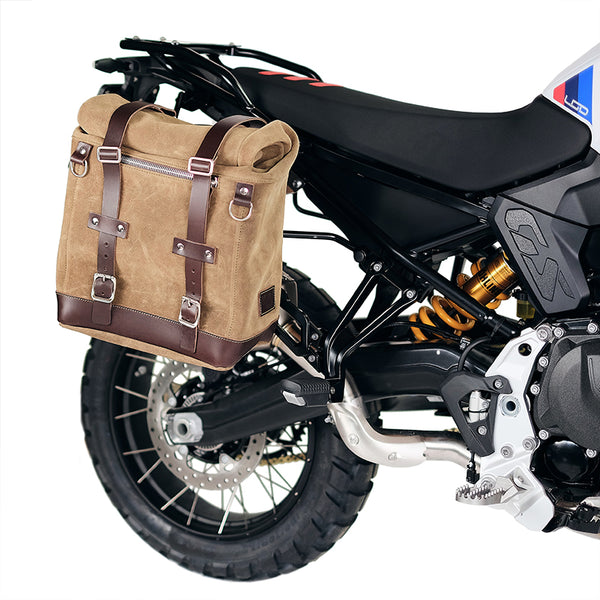 Unit Garage U202+4501DX Waxed suede side pannier Scram 22L-30L  + Right Subframe BMW F900GS