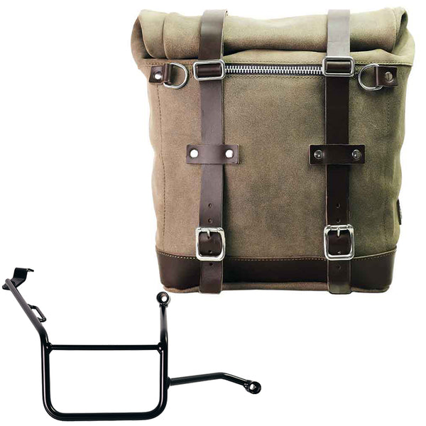 Unit Garage U202+4501DX Waxed suede side pannier Scram 22L-30L  + Right Subframe BMW F900GS