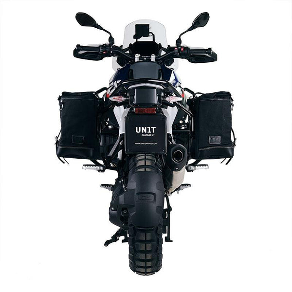 Unit Garage U202+4001DX Waxed suede side pannier Scram 22L-30L  + Right subframe BMW R1300GS