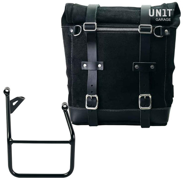 Unit Garage U202+4001DX Waxed suede side pannier Scram 22L-30L  + Right subframe BMW R1300GS