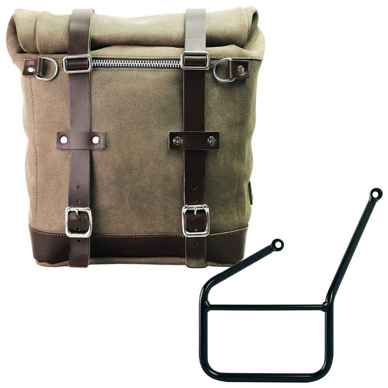 Unit Garage U202+3007SX Waxed suede side pannier Scram 22L-30L + Left Subframe KTM