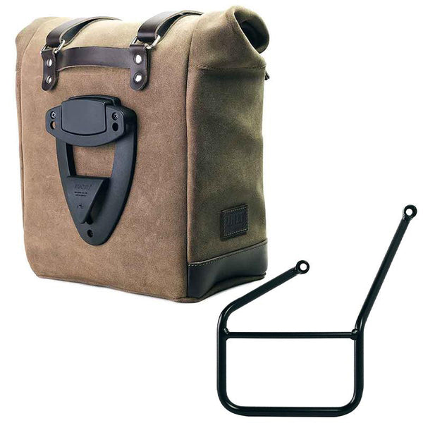 Unit Garage U202+3007SX Waxed suede side pannier Scram 22L-30L + Left Subframe KTM
