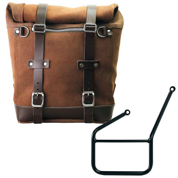 Unit Garage U202+3007SX Waxed suede side pannier Scram 22L-30L + Left Subframe KTM
